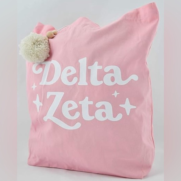 BNIB Delta Zeta tote bag - Picture 2 of 2